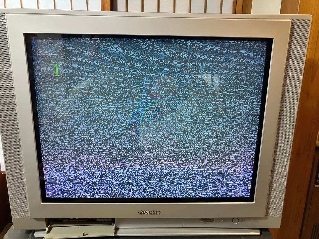 【値下げ】ブラウン管テレビ　victor