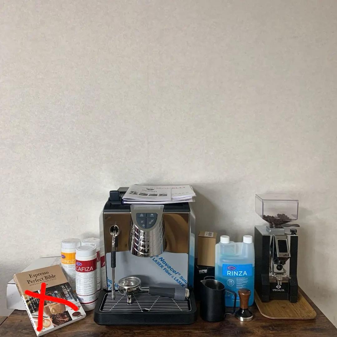 エスプレッソマシン シモネリ オスカー2 エウレカ グラインダー