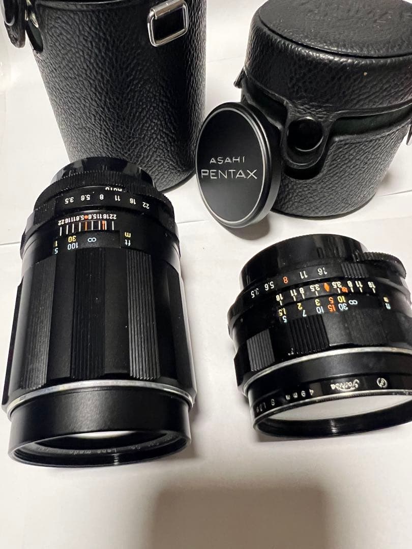 Super Takumar M42 35/135 2本 ケース付