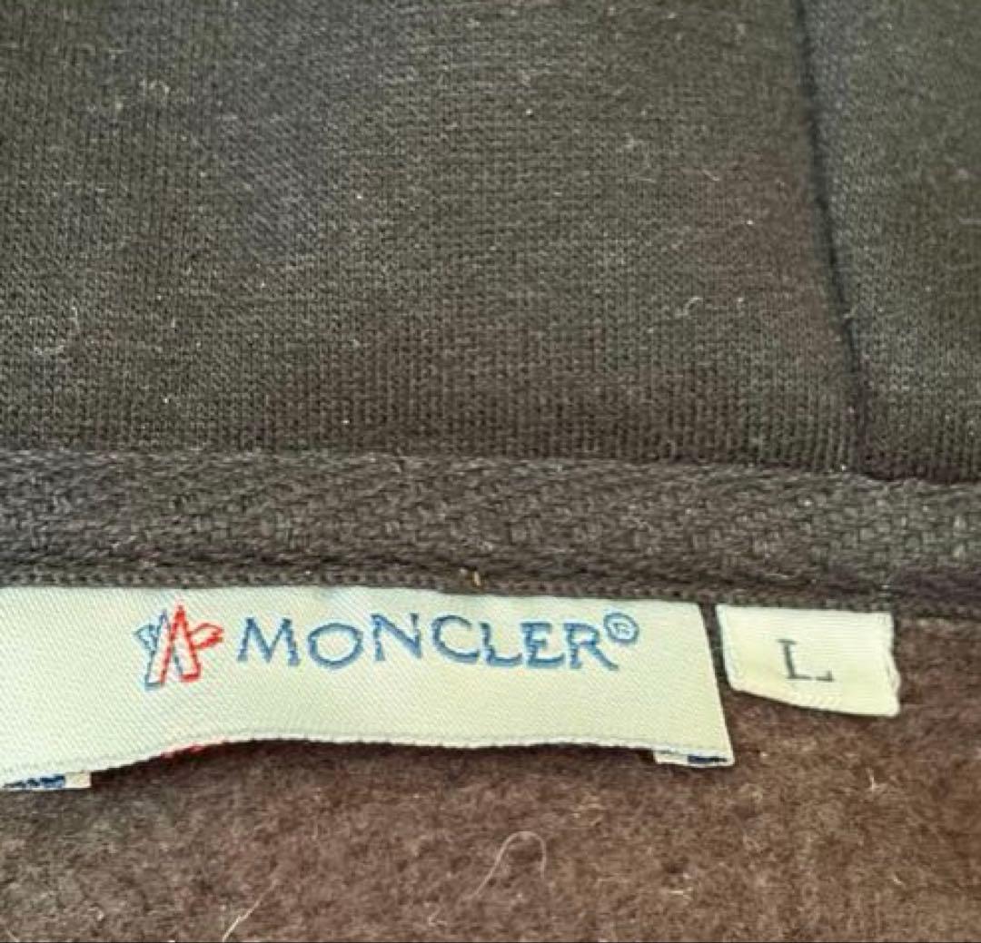 MONCLER モンクレール　ジップパーカー　黒　L