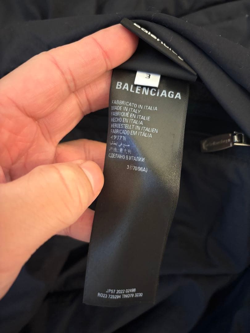 バレンシアガ　balenciaga×adidas トラックジャケットリバーシブル