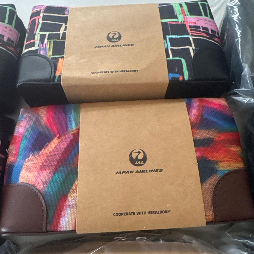 JAL ファーストクラストラベルポーチ9個