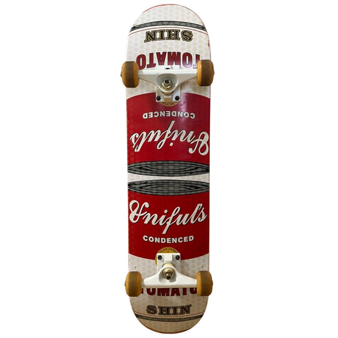 UNIFUL ユニフル 岡田晋 スケートボード コンプリートデッキ スケボー
