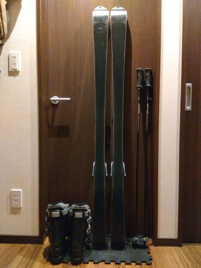 【送料無料】DYNAMIC 学生・男女兼用 スキーセット メンテ・WAX済み✔