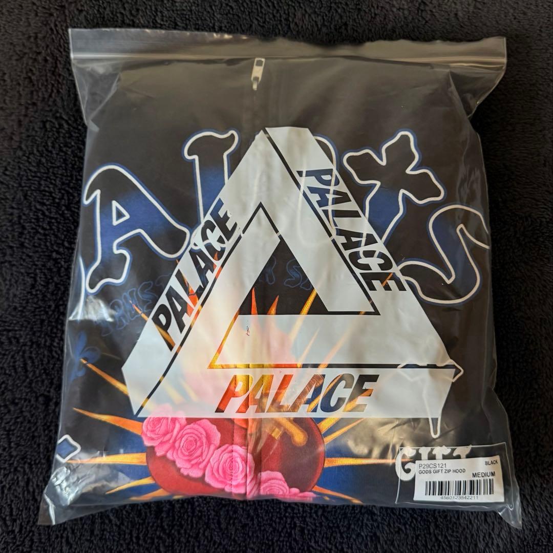 【新品】 GODS GIFT ZIP HOOD BLACK パーカー Mサイズ