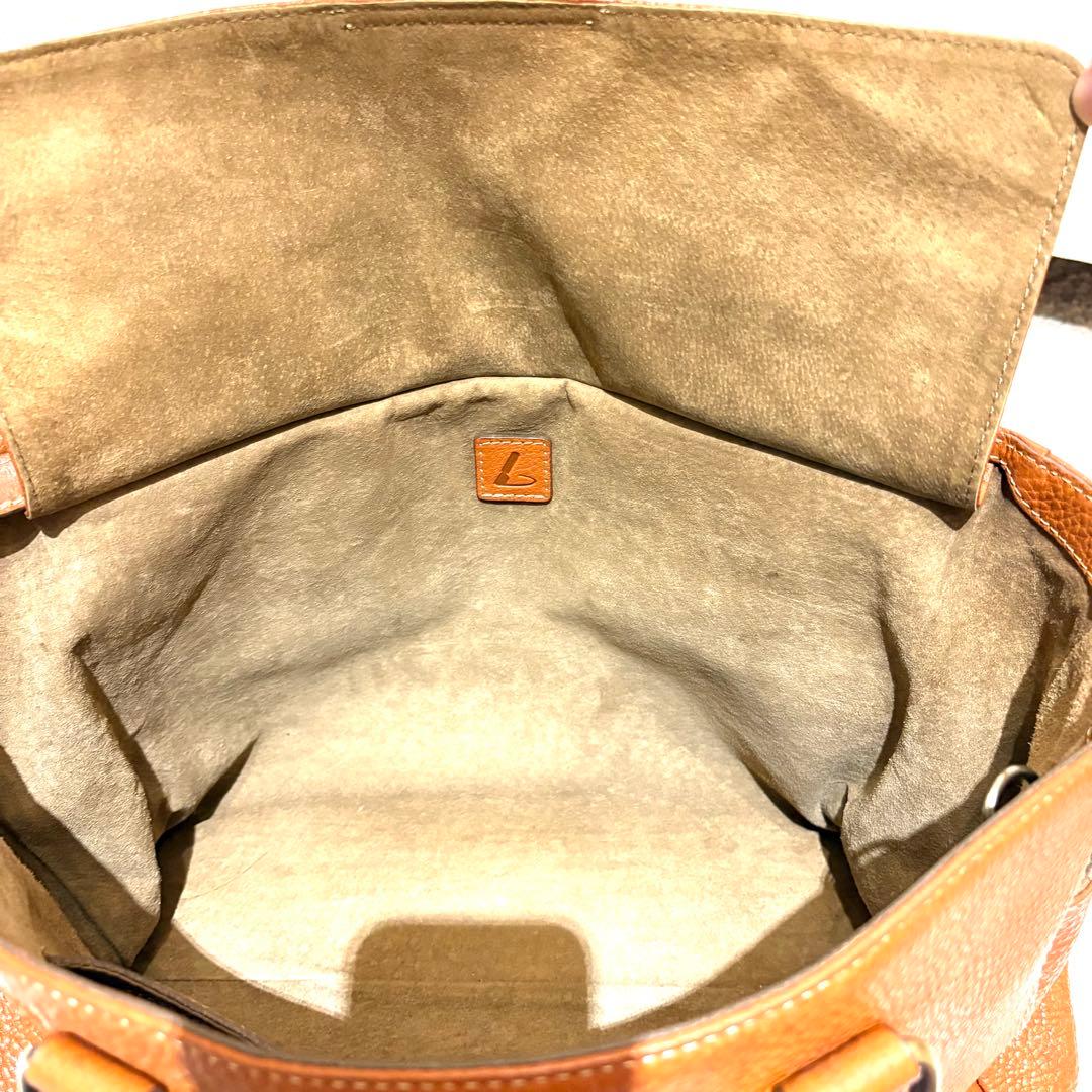 【美品】土屋鞄　トートバッグ　レザー　トーンオイルヌメ　マグネット　袋付き