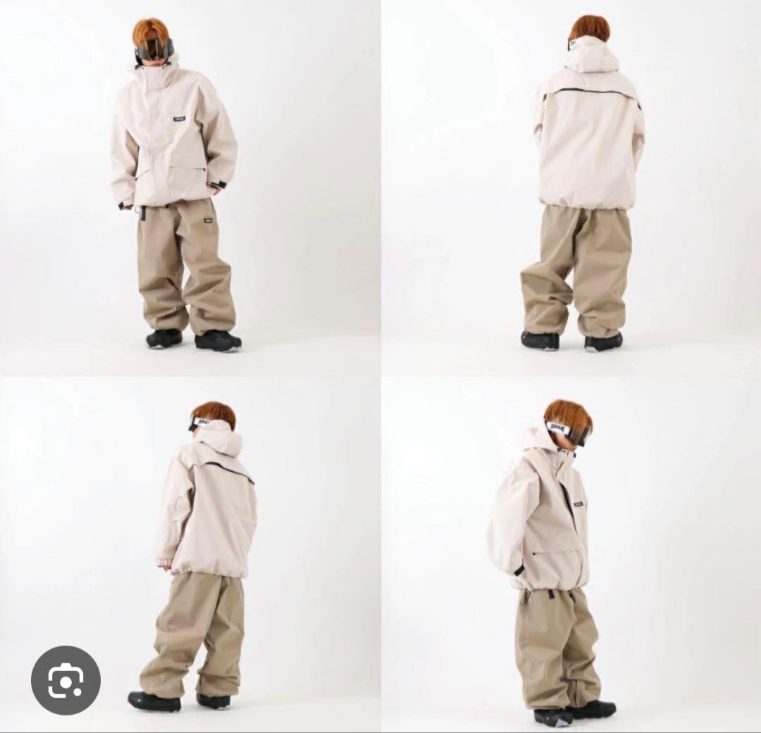 HIMANI ハイマニ スノーボードウェア ホワイト