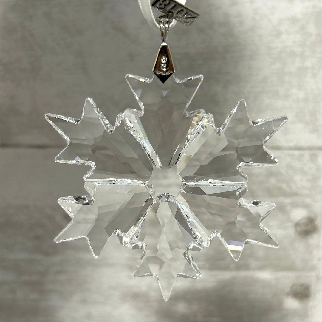 未使用　スワロフスキー　クリスマスオーナメント　2018