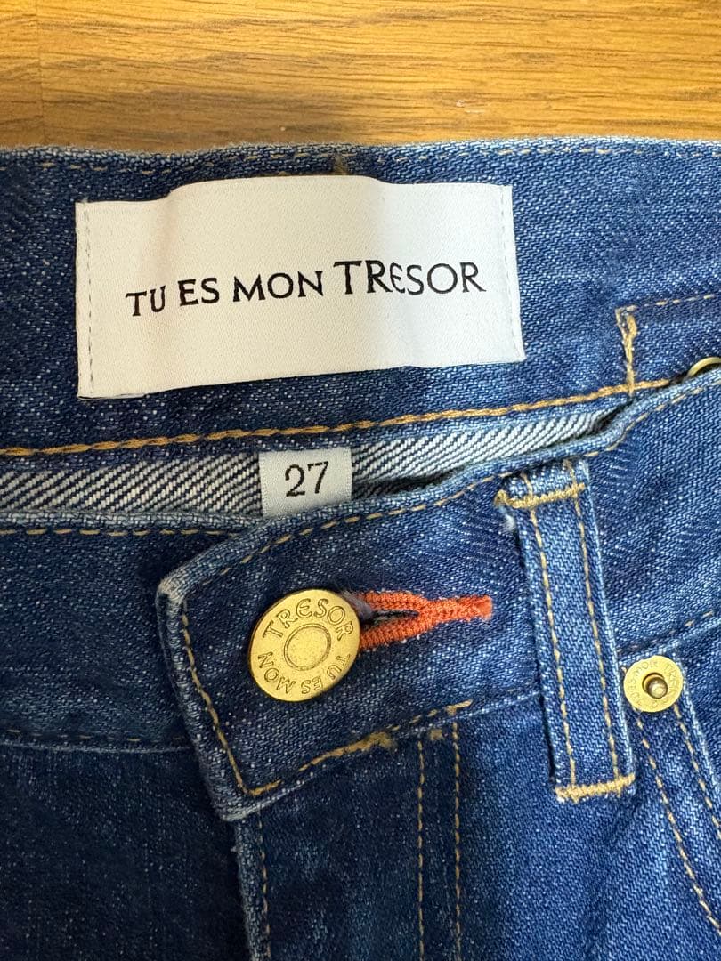 TU ES MON TRESOR ストレートデニム 27