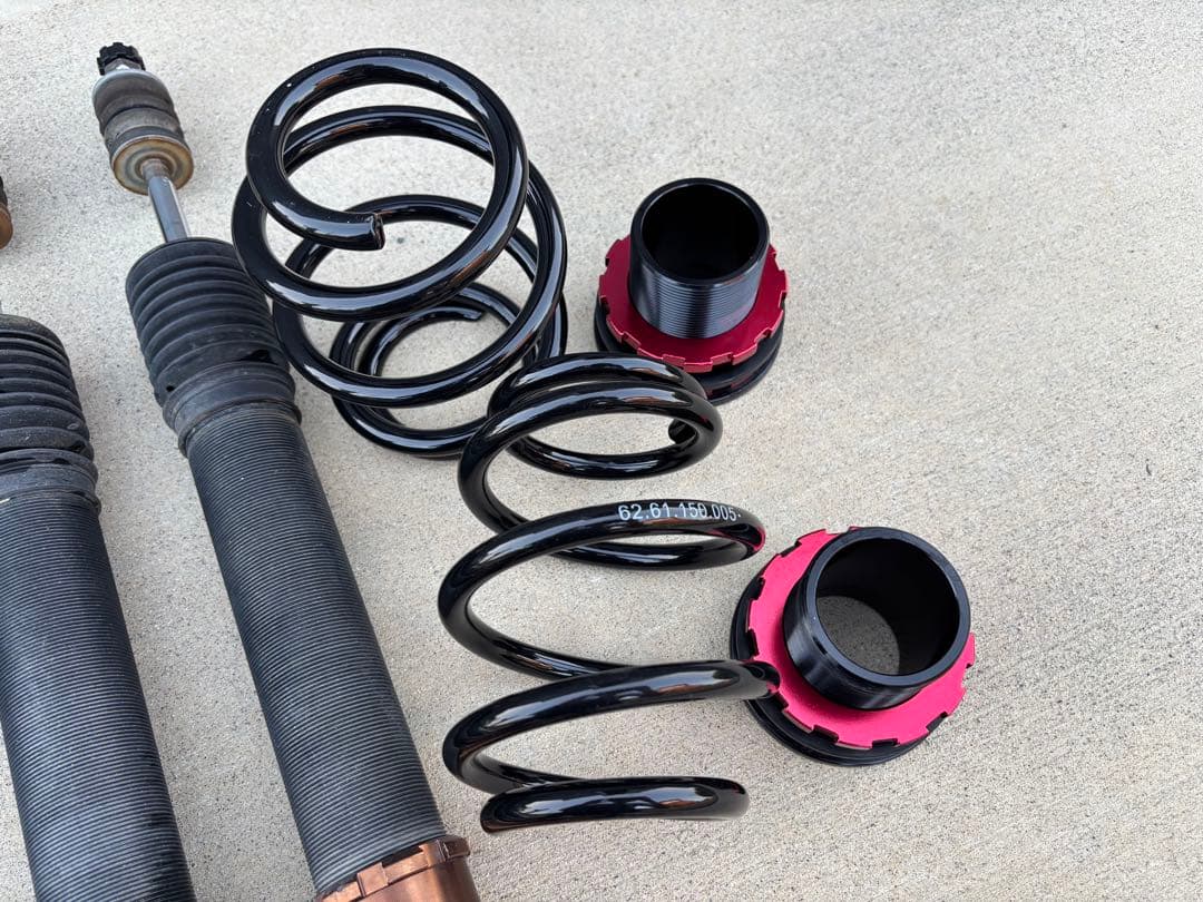 Z12キューブ RUSH車高調(リアアジャスター、バネLargus)