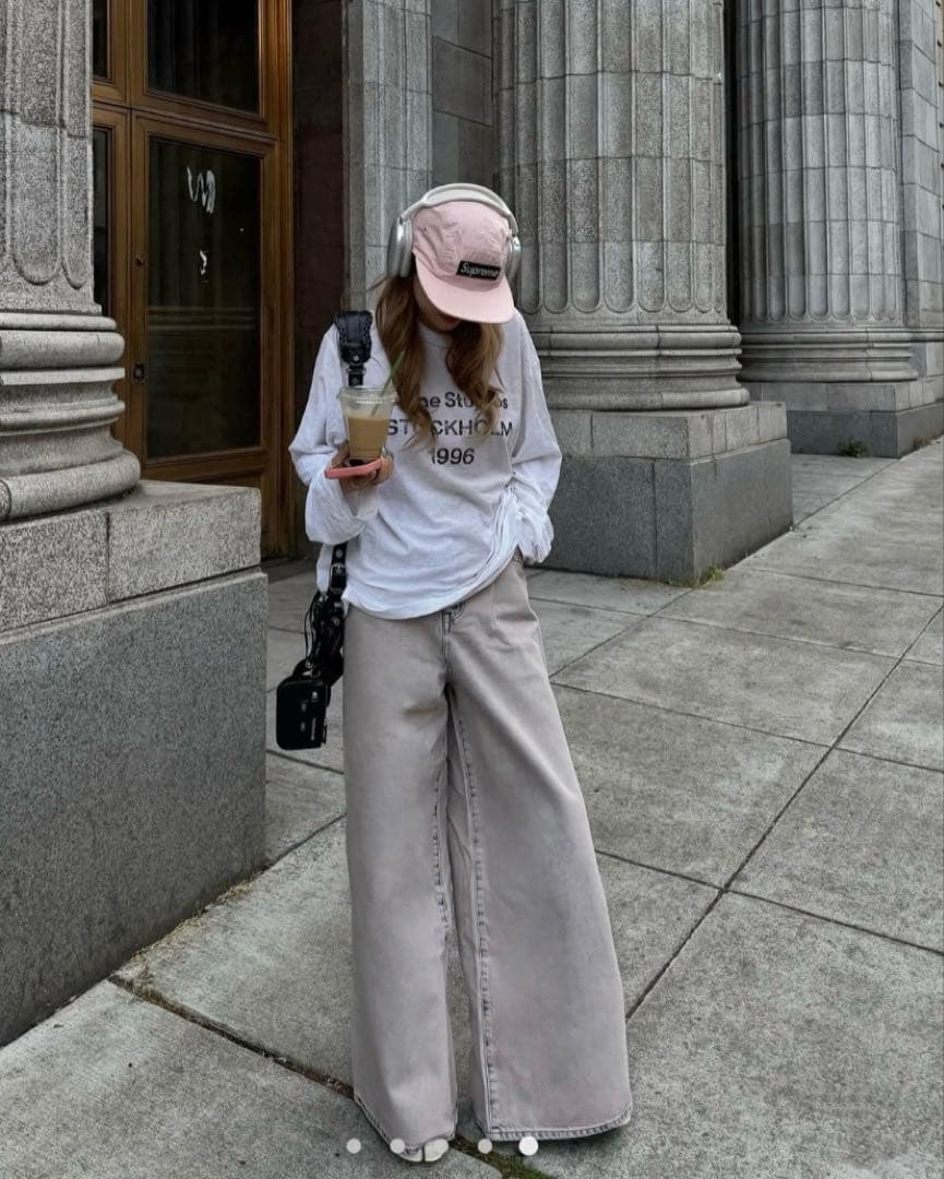 パンツ THETOE Paros Spray Denim Pants