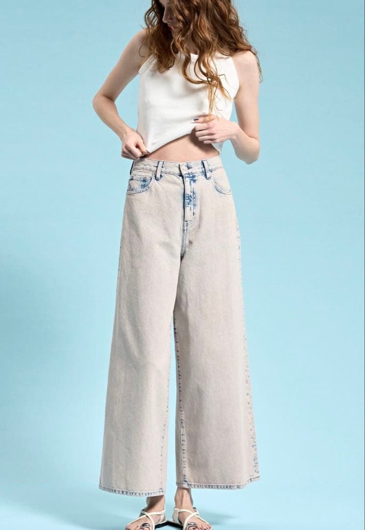 パンツ THETOE Paros Spray Denim Pants