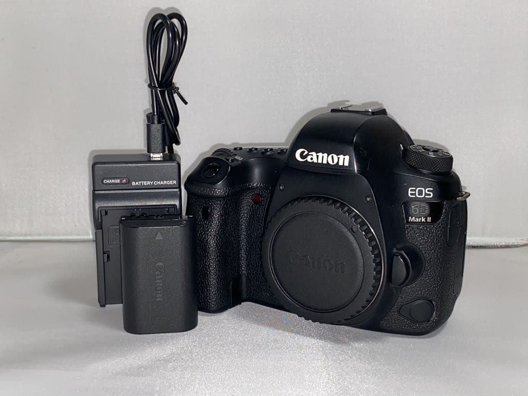 【良品2374ショット】Canon eos 6D markII 2 ボディ 本体