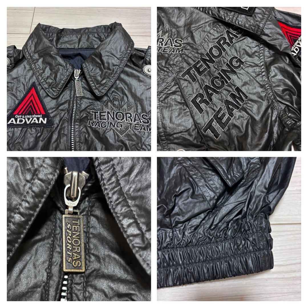 激レア スタッフ用 90s■TENORAS■レーシング ジャケット ショート S