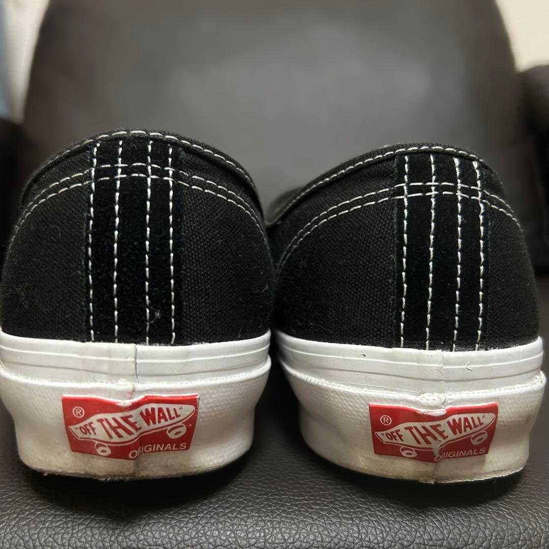 【廃盤】VANS VAULT OG AUTHENTIC LX BLACK28.5