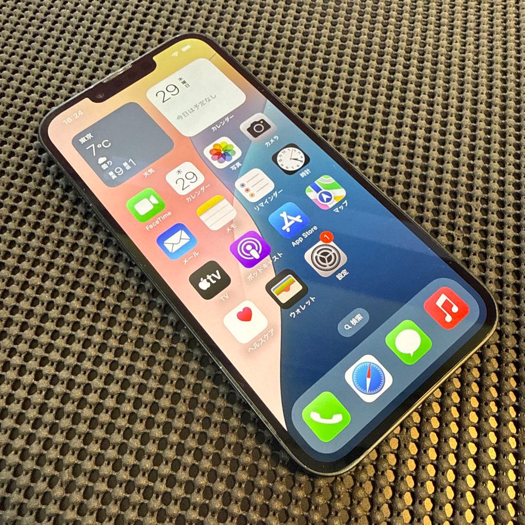 iPhone14 128GB ミッドナイト SIMフリー バッテリー84%