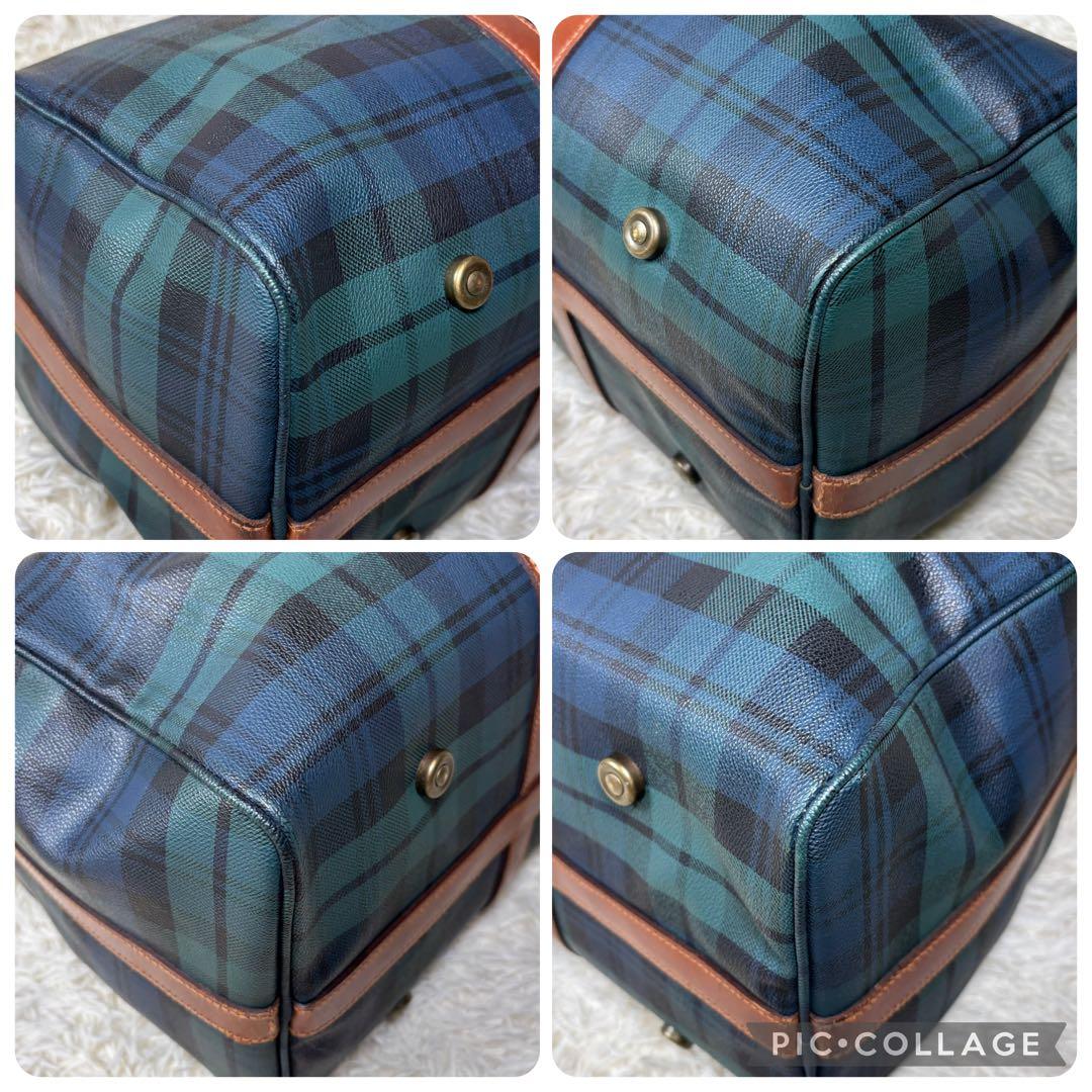 ✨状態良✨ ポロ ラルフローレン ボストンバッグ 付属品完備 タータンチェック
