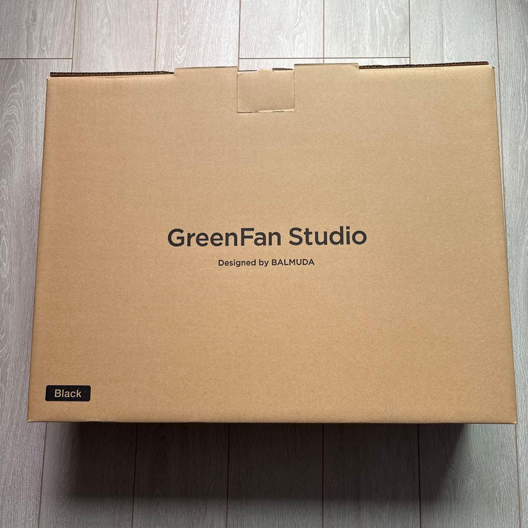 バルミューダ　GreenFan Studio ブラック