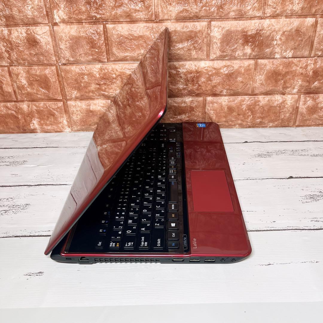 初心者OK NECノートPC Win10カメラ付き 初期設定済 15.6型