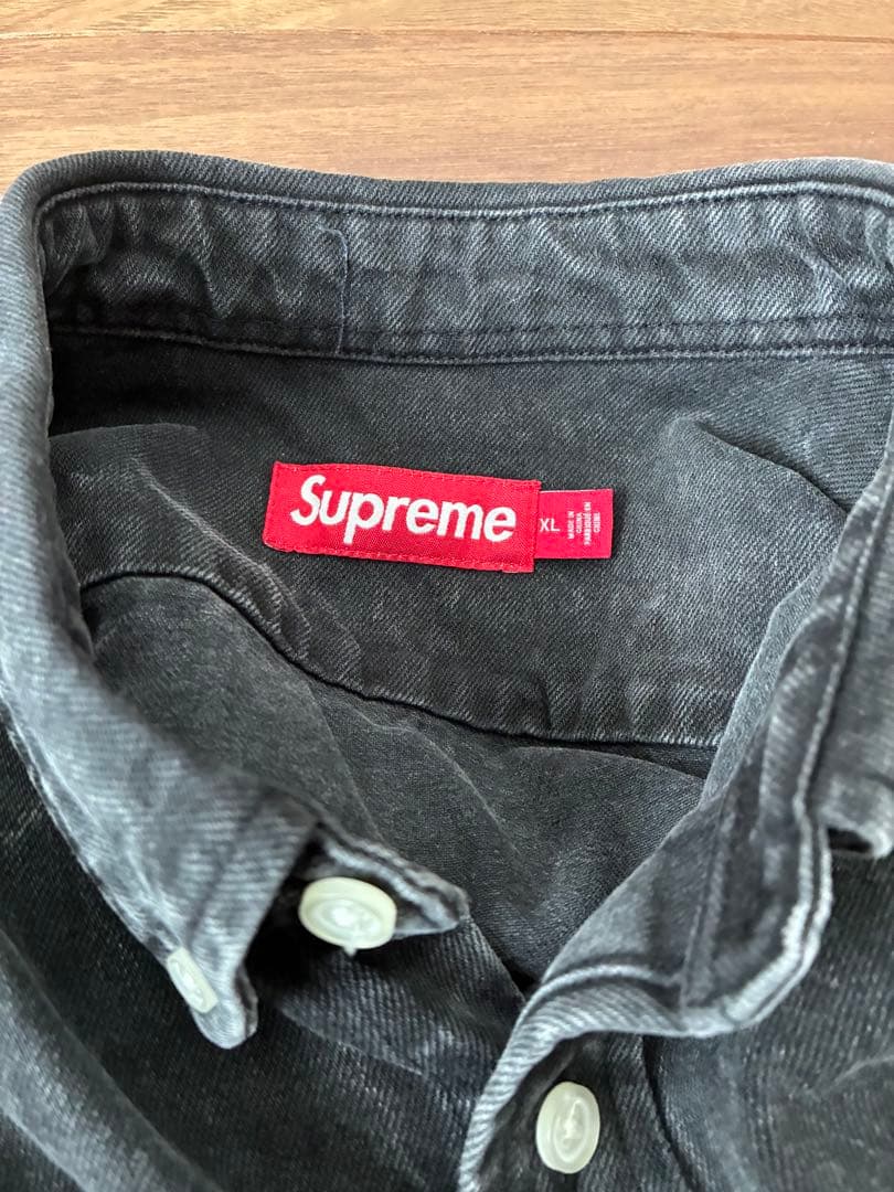 トップス Supreme Small Box Denim Shirt XL