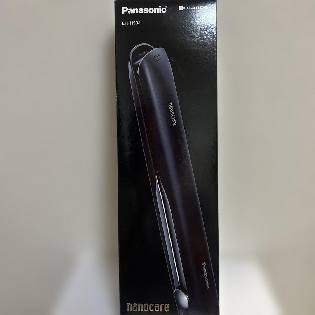 Panasonic ストレートアイロン ナノケア ブラック EH-HS0J-K