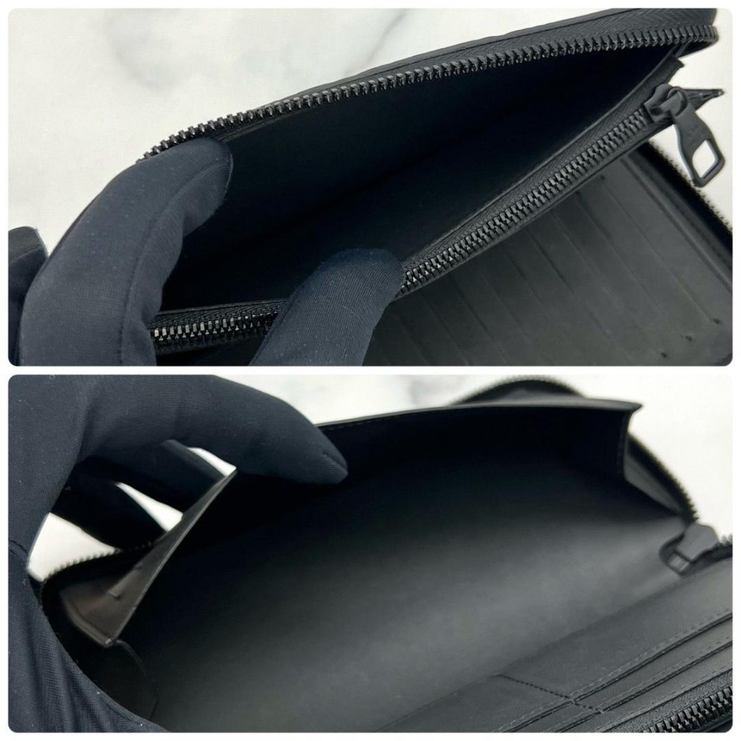 【箱袋付】 ルイヴィトン トリヨンモノグラム ヴェルティカル ブラック ビジネス