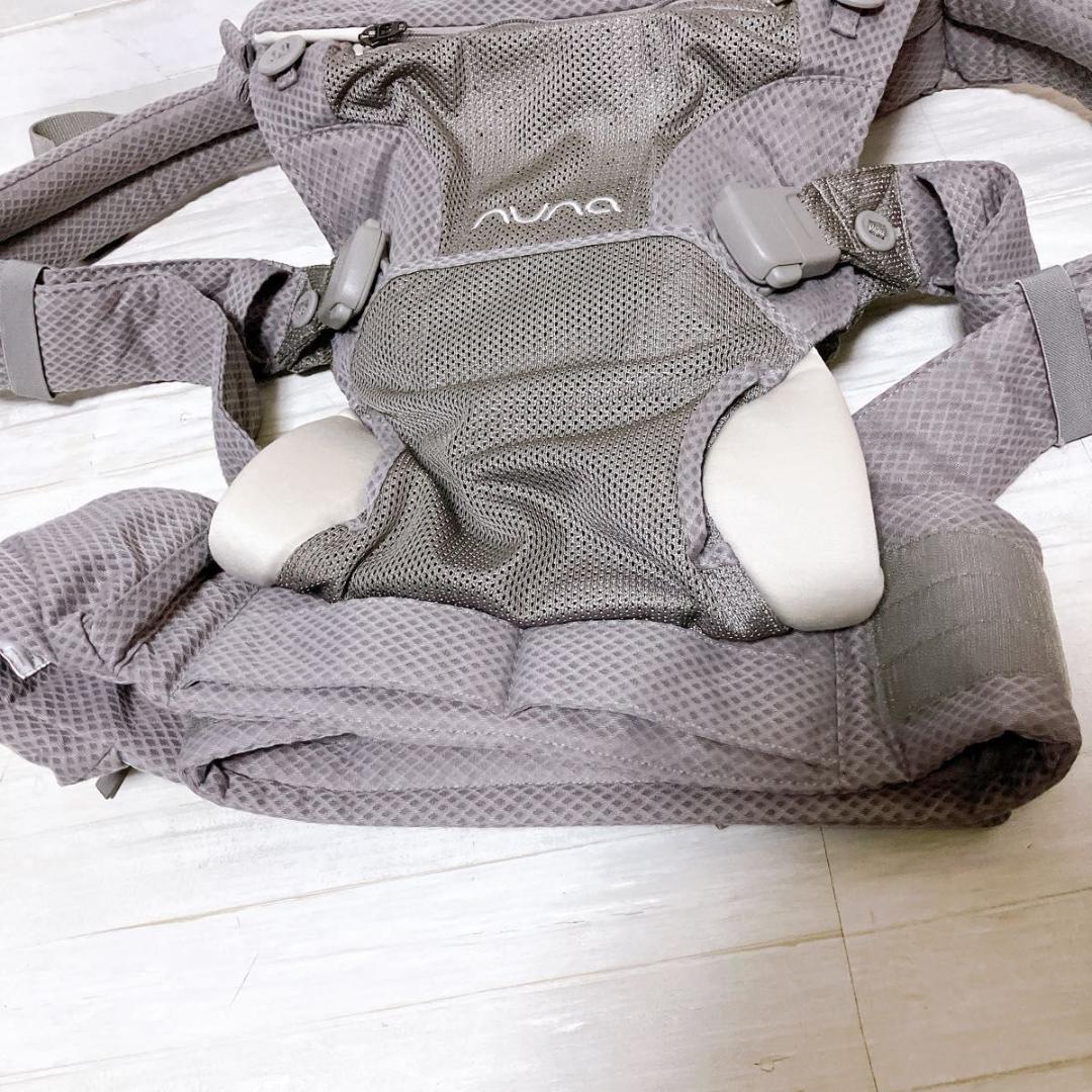 nuna cudl 抱っこ紐 ベビーキャリア フロストグレー 新生児〜 美品