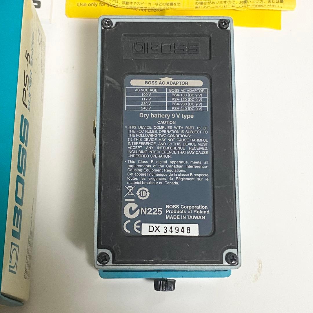 BOSS PS-5 SUPER SHIFTER 本体+箱+説明書 エフェクター