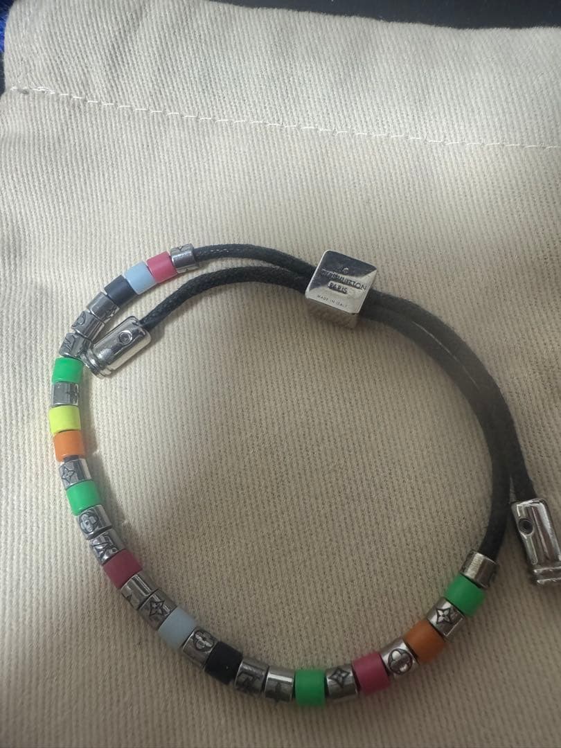 ルイヴィトン ブラスレ パラダイス マルチカラー ブレスレット