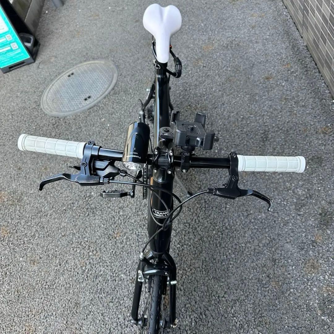 TRANS MOBILLYトランスモバイリー207E 電動アシスト自転車ブラック