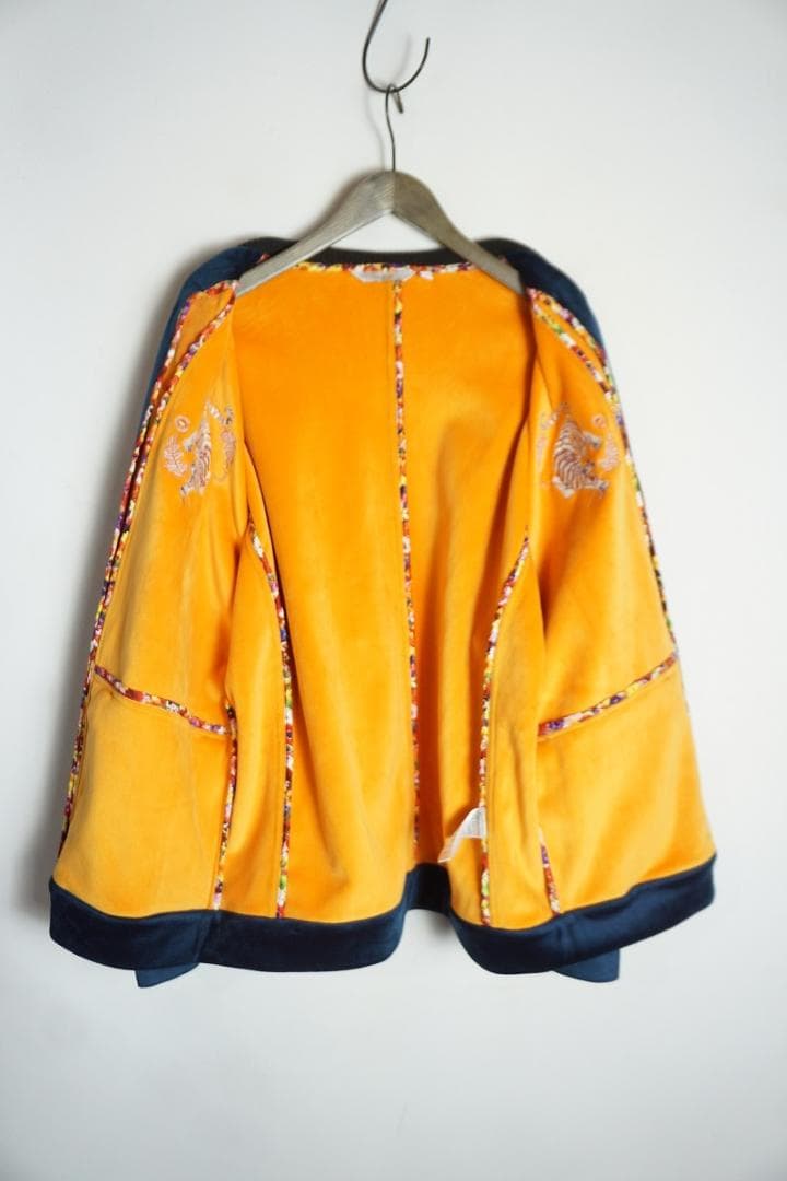 22AW rehacer レアセル スーベニア ジャケット スカジャン827P▲