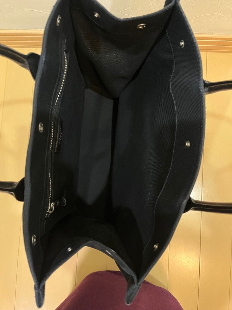 美品　SAINT LAURENT RIVE GAUCHE トートバッグ ブラック