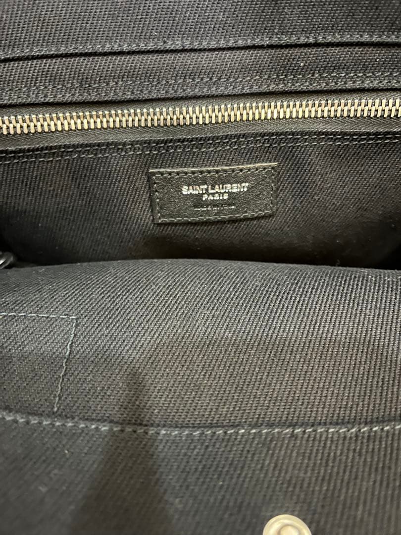 美品　SAINT LAURENT RIVE GAUCHE トートバッグ ブラック