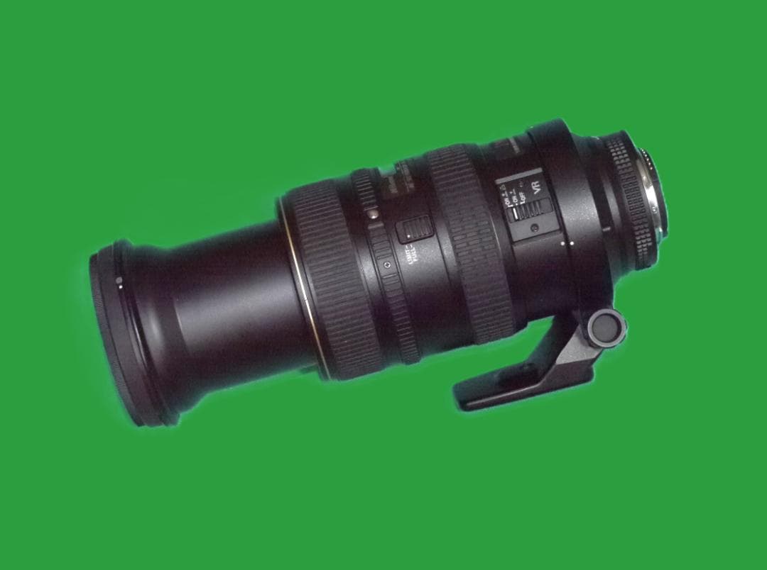 NIKKOR 　80-400mm AF-VR　1：3.5－5.6D ED　美品