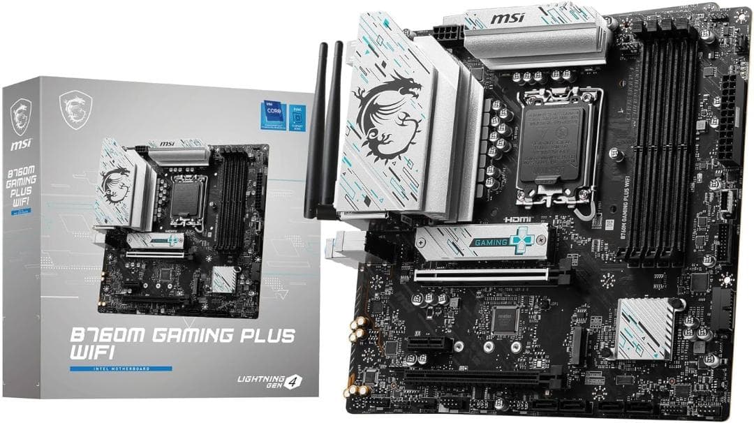 【新品未使用】MSIマザーボード B760M GAMING PLUS WIFI