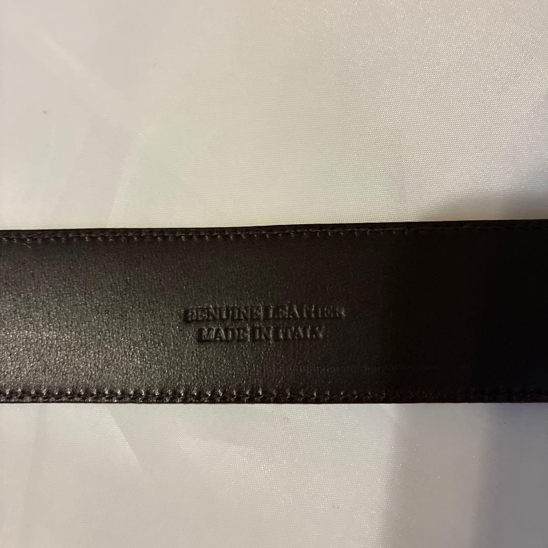 Ermenegildo Zegna　エルメネジルドゼニア　レザーベルト イタリア