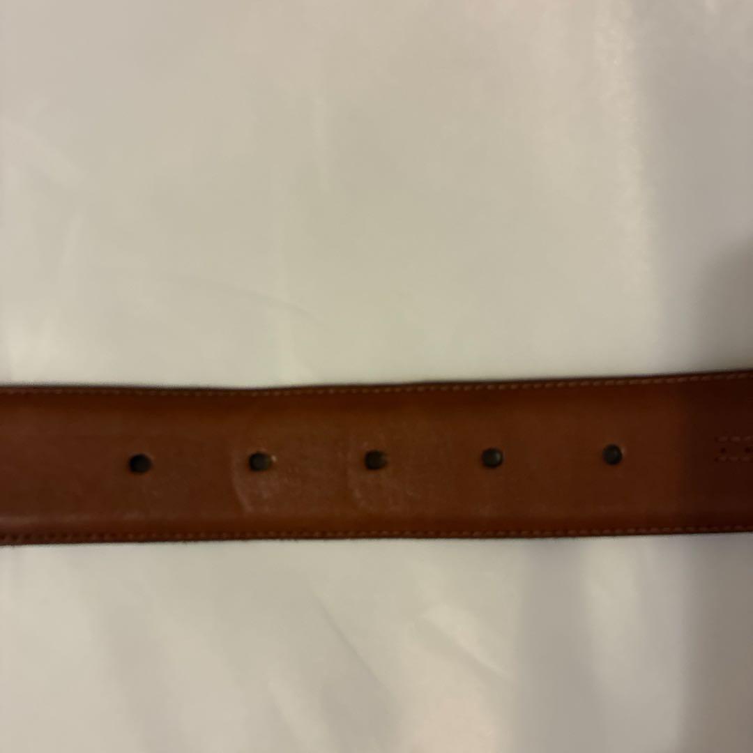 Ermenegildo Zegna　エルメネジルドゼニア　レザーベルト イタリア