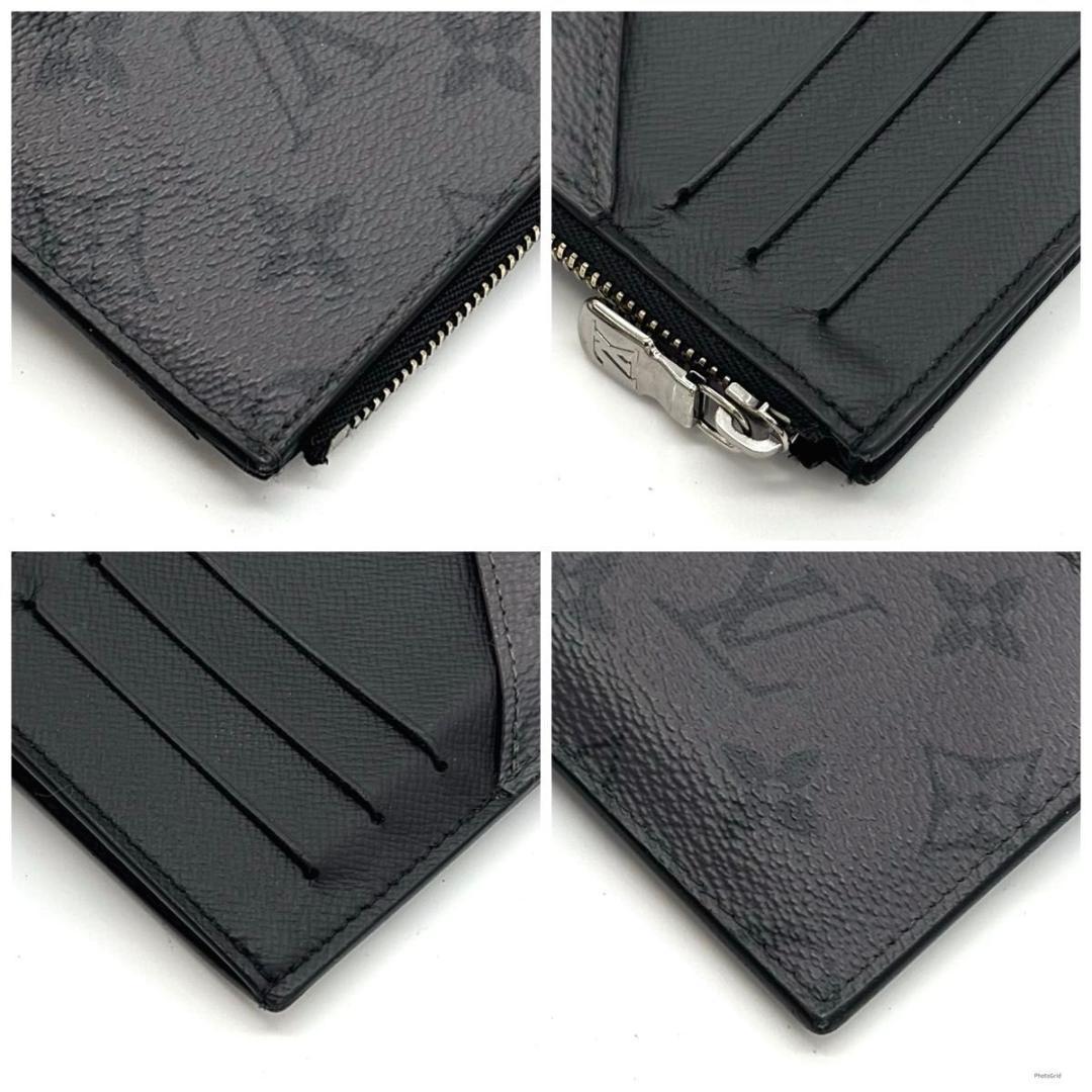 【新型】ルイヴィトン モノグラム エクリプス カードホルダー ブラック 黒