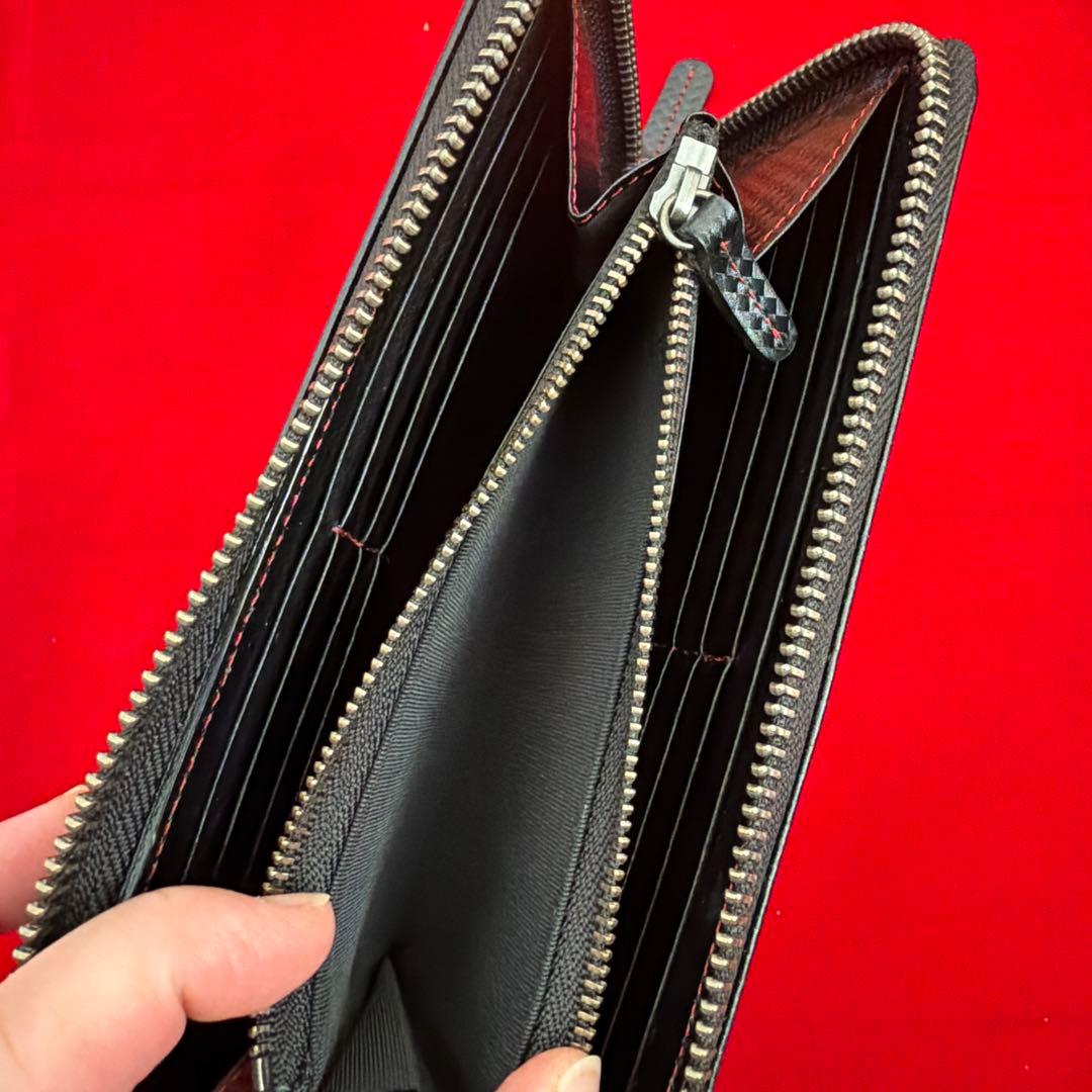 GT-R 黒 レザー 長財布