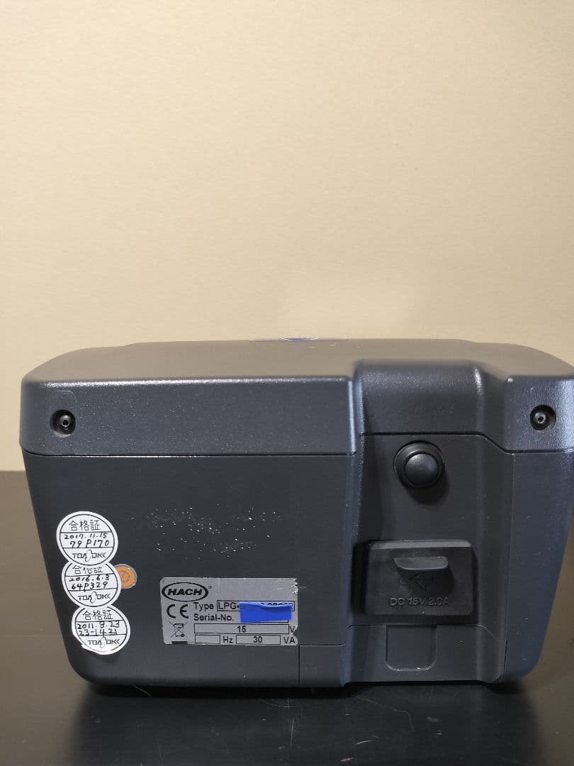 HACH DR2800 吸光光度式水質測定器　分光光度計　分光計