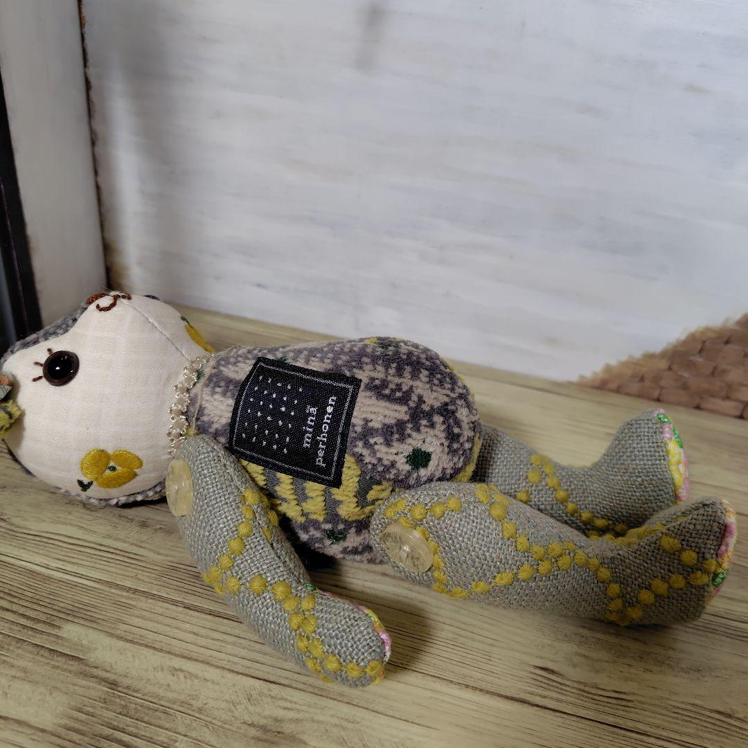 ミナペルホネン＊ハンドメイド＊ぬいぐるみ＊テディベア＊81