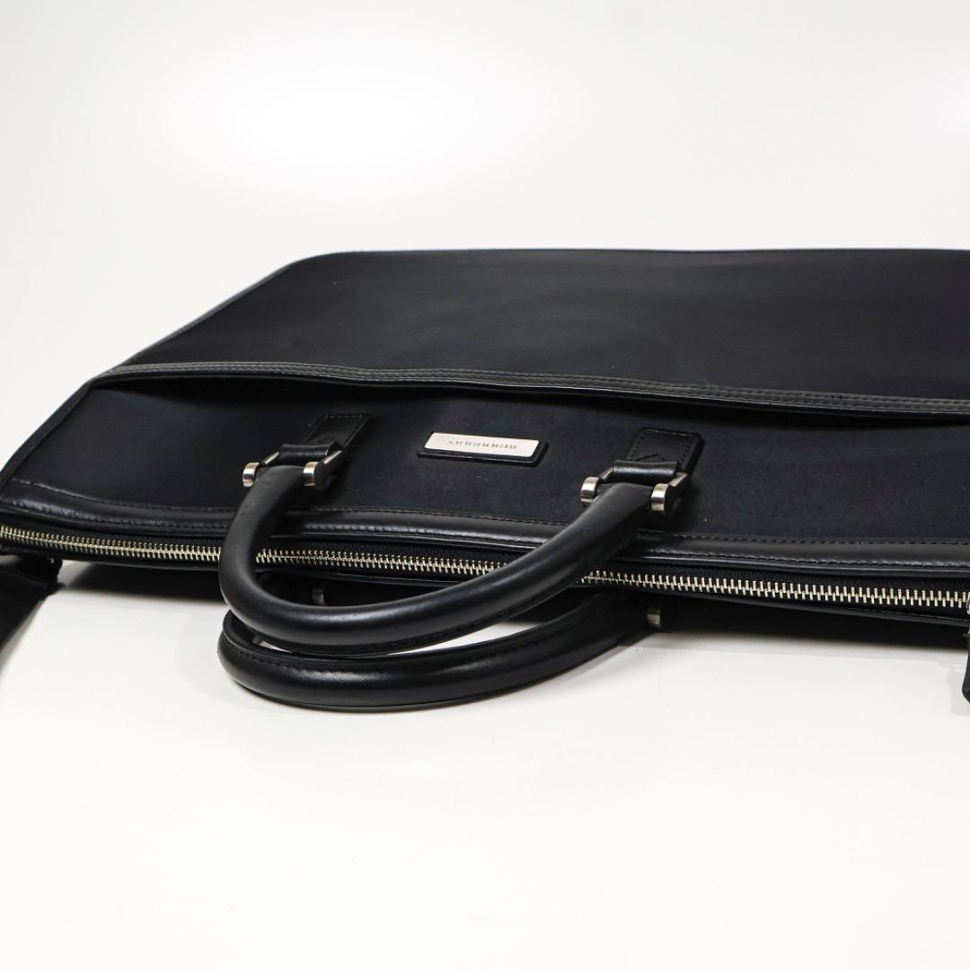 H5142-36◾️バーバリー　ノバチェック　ブリーフケースビジネスバッグY2K