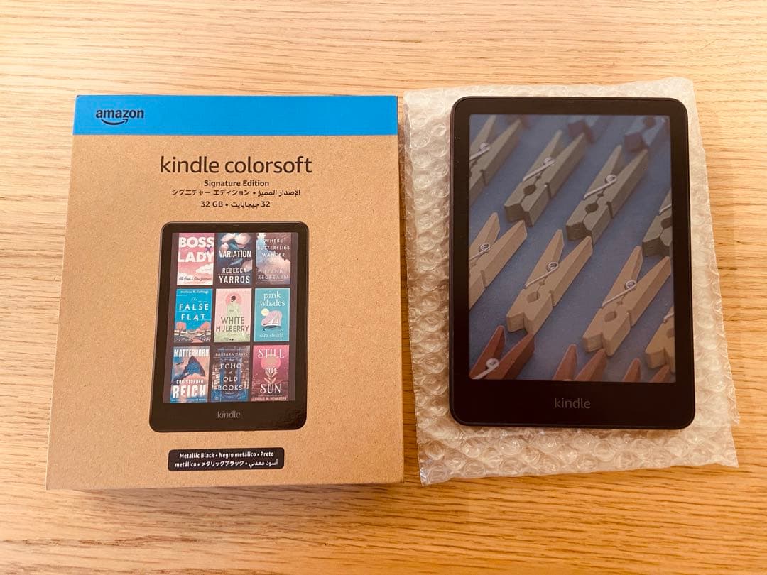 Kindle coloursoft シグニチャー エディション