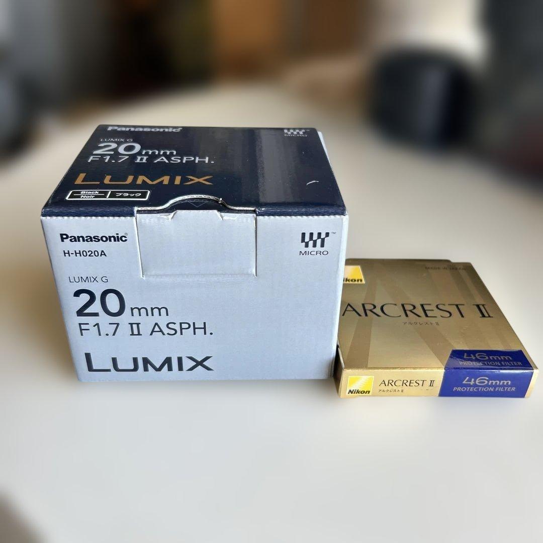 レンズ(単焦点) Panasonic LUMIX G 20mm F1.7 II ASPH.