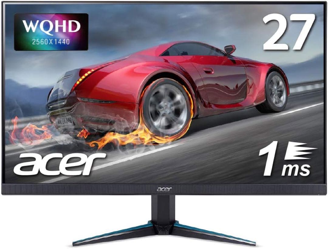 【新品】VG270Ubmiipx 27型 WQHD IPS ゲーミングモニター