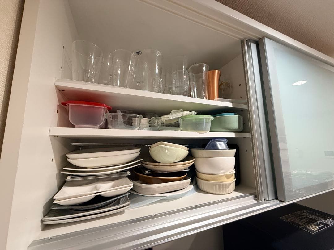 松田家具 キッチンボード スモーク 1400サイズ 1/20、1/21配送限定