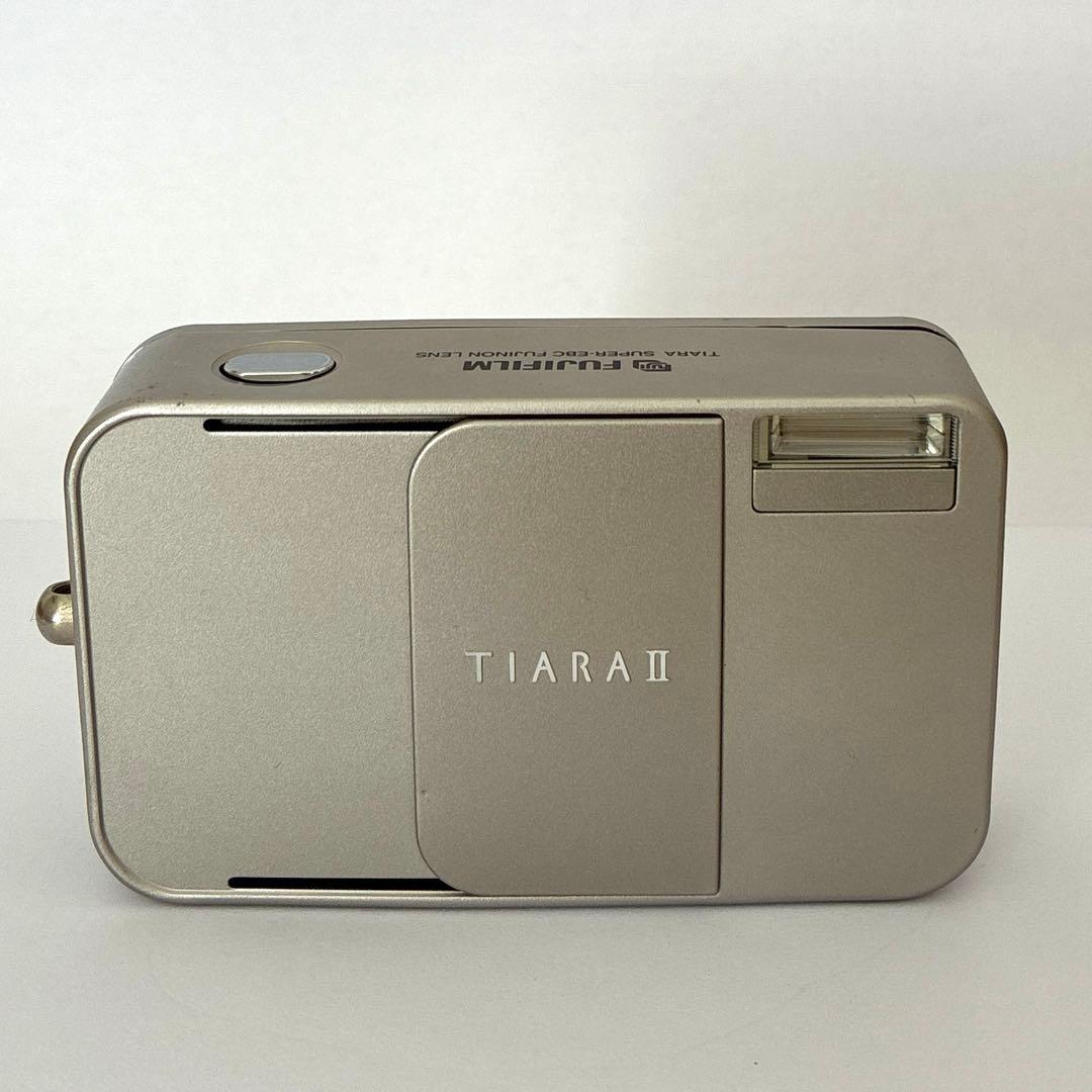 ティアラ FUJIFILM TIARA II フィルムカメラ【中古】