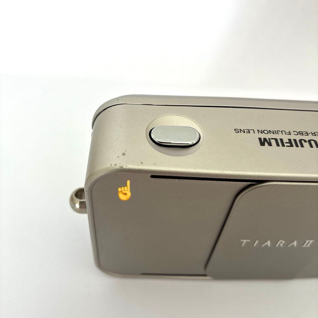 ティアラ FUJIFILM TIARA II フィルムカメラ【中古】