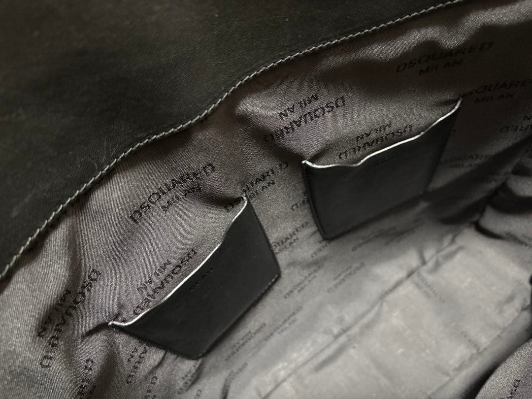 DSQUARED2本革スタッズトートバッグ