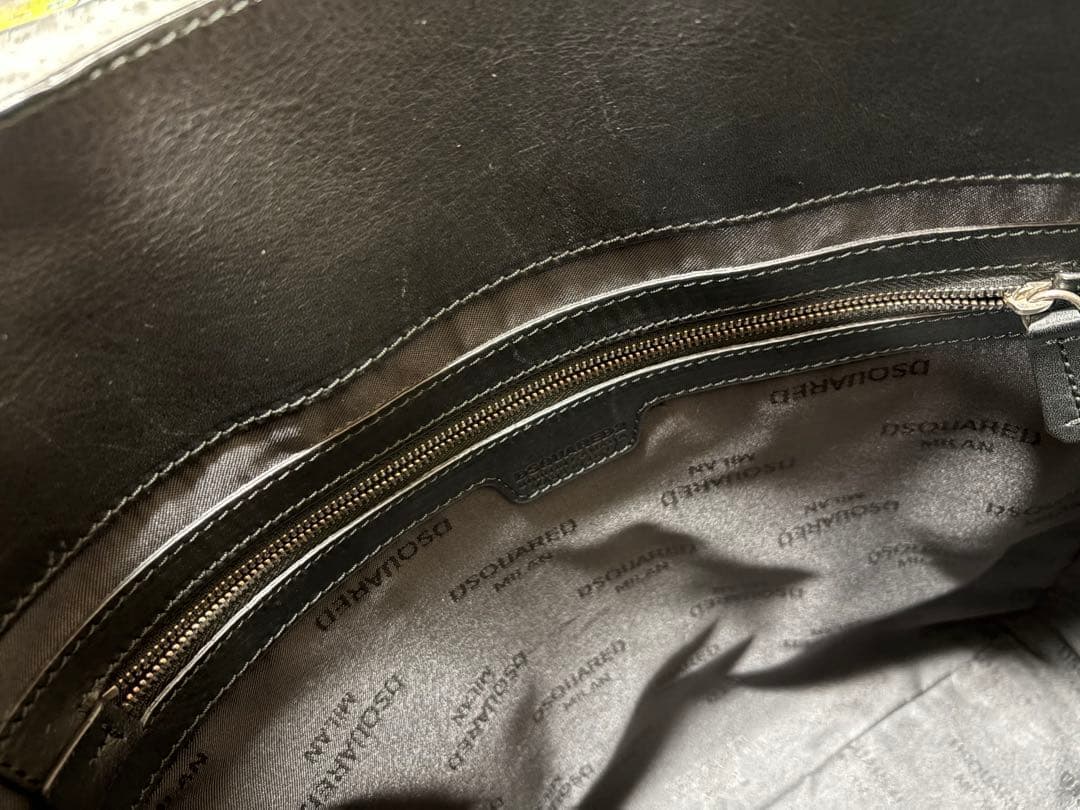 DSQUARED2本革スタッズトートバッグ